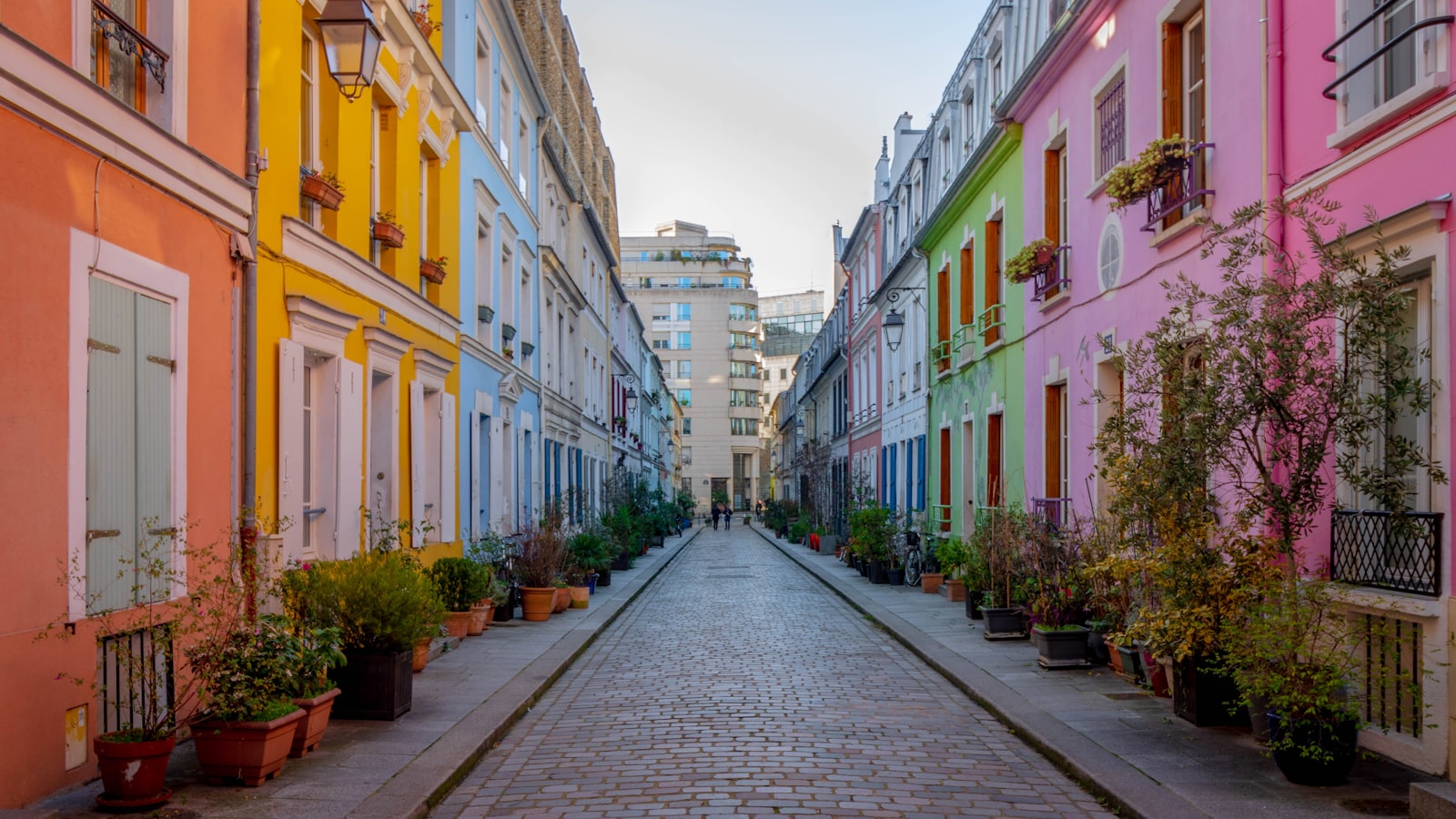 A colourful street in Paris, the home market of BlaBlaCar Bus